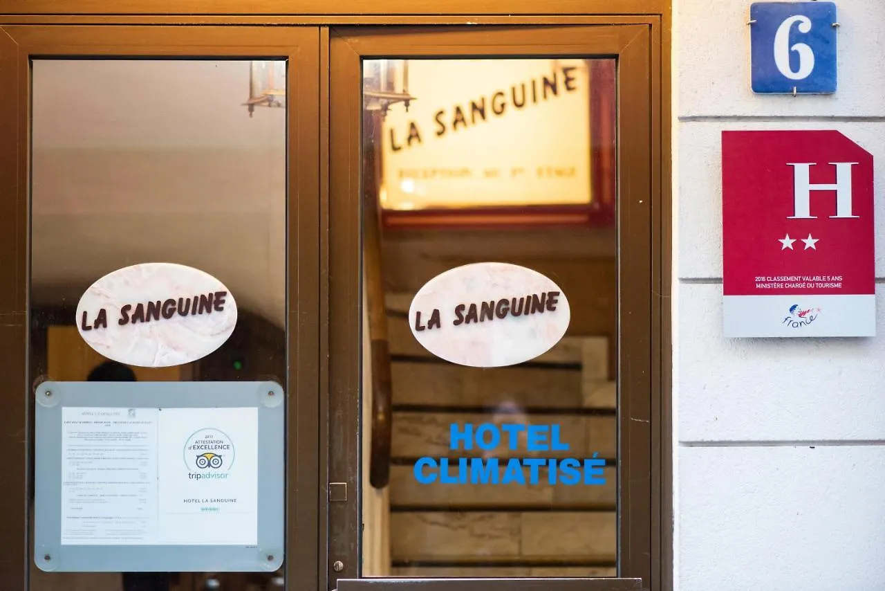 Hotel La Sanguine Párizs